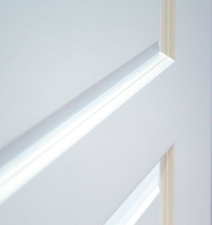 Preview: Stiltür Sylt 4 KS LA mit Zarge profiliert